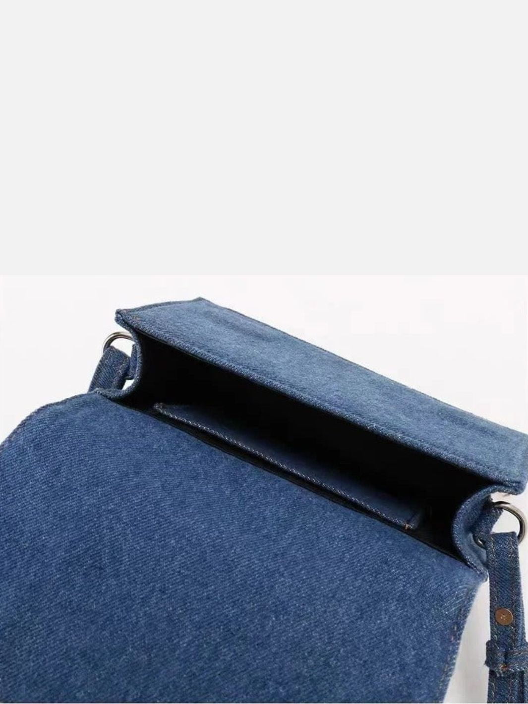 Denim handbag<br>Denim