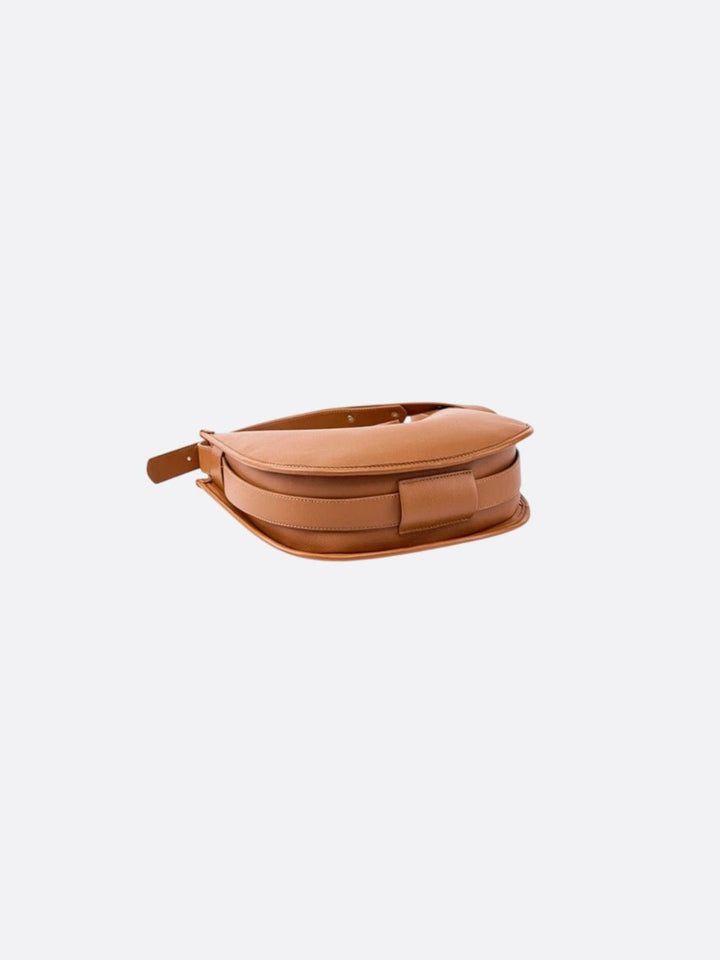 Soft leather shoulder bag<br> Celian