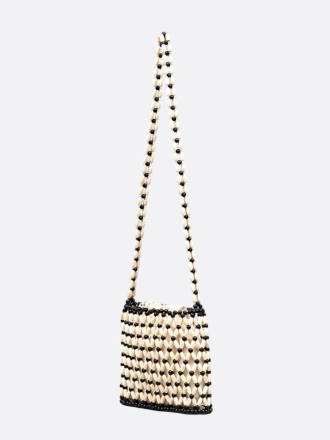 sac perle bois