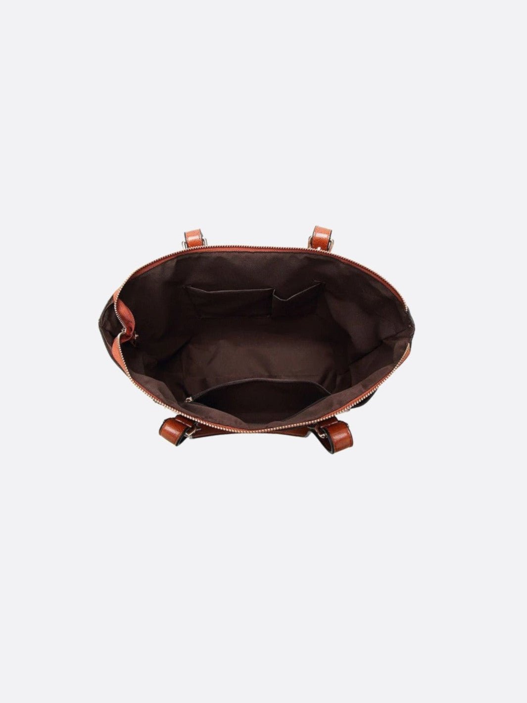 Camel leather tote bag<br>Solaro