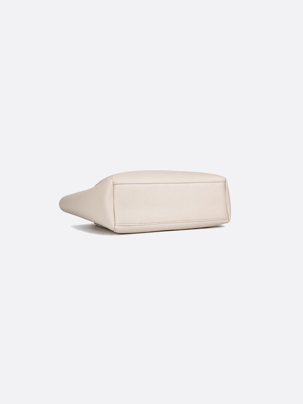 White leather tote bag<br>Aveline