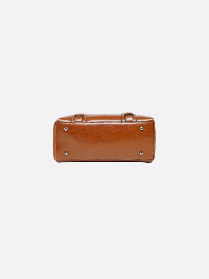 Vintage leather bag<br> Courbet