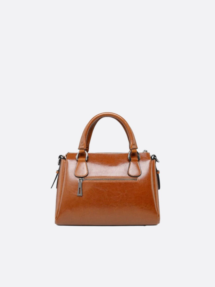 Vintage leather bag<br> Courbet